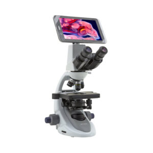 Microscopio biologico digitale Binoculare con tablet